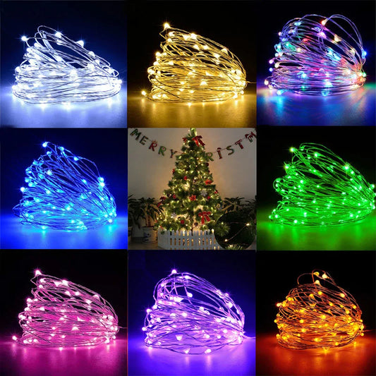 3M LED String Lights Curtain Garland Merry Christmas Tree Decorations for Home Ornaments Xmas Navidad 2022 New Year Decor Gift